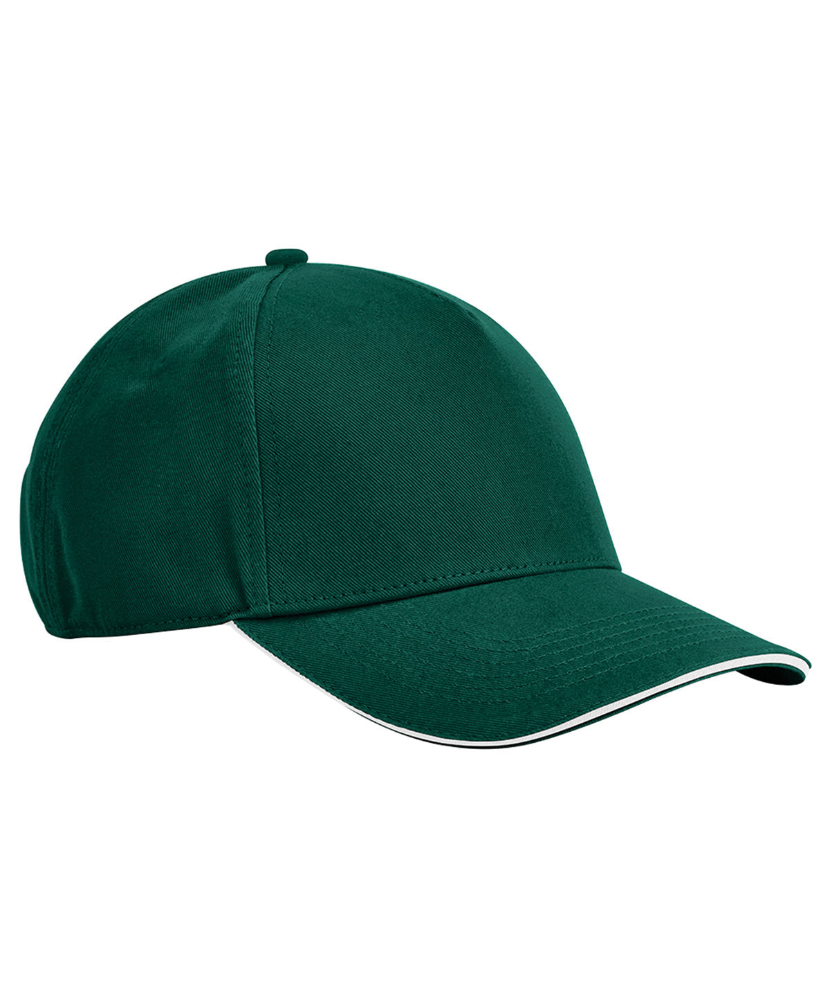EarthAware® classic organic cotton 5-panel cap - sandwich peak
