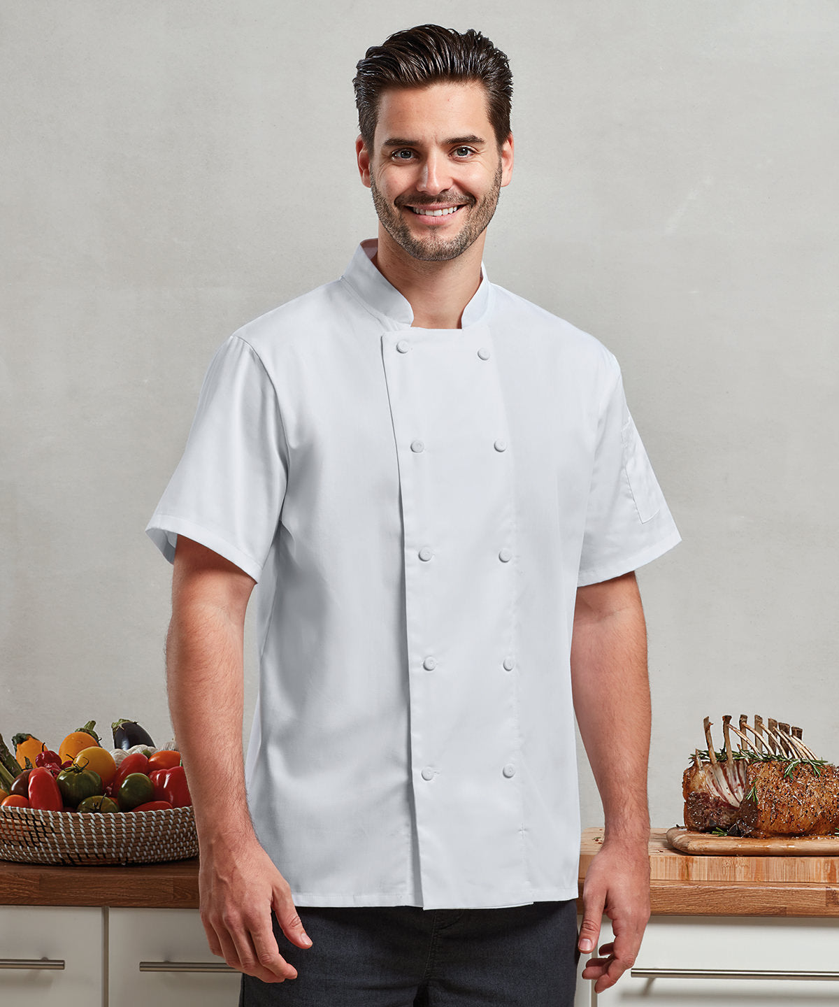 Chef's Coolchecker® short sleeve jacket
