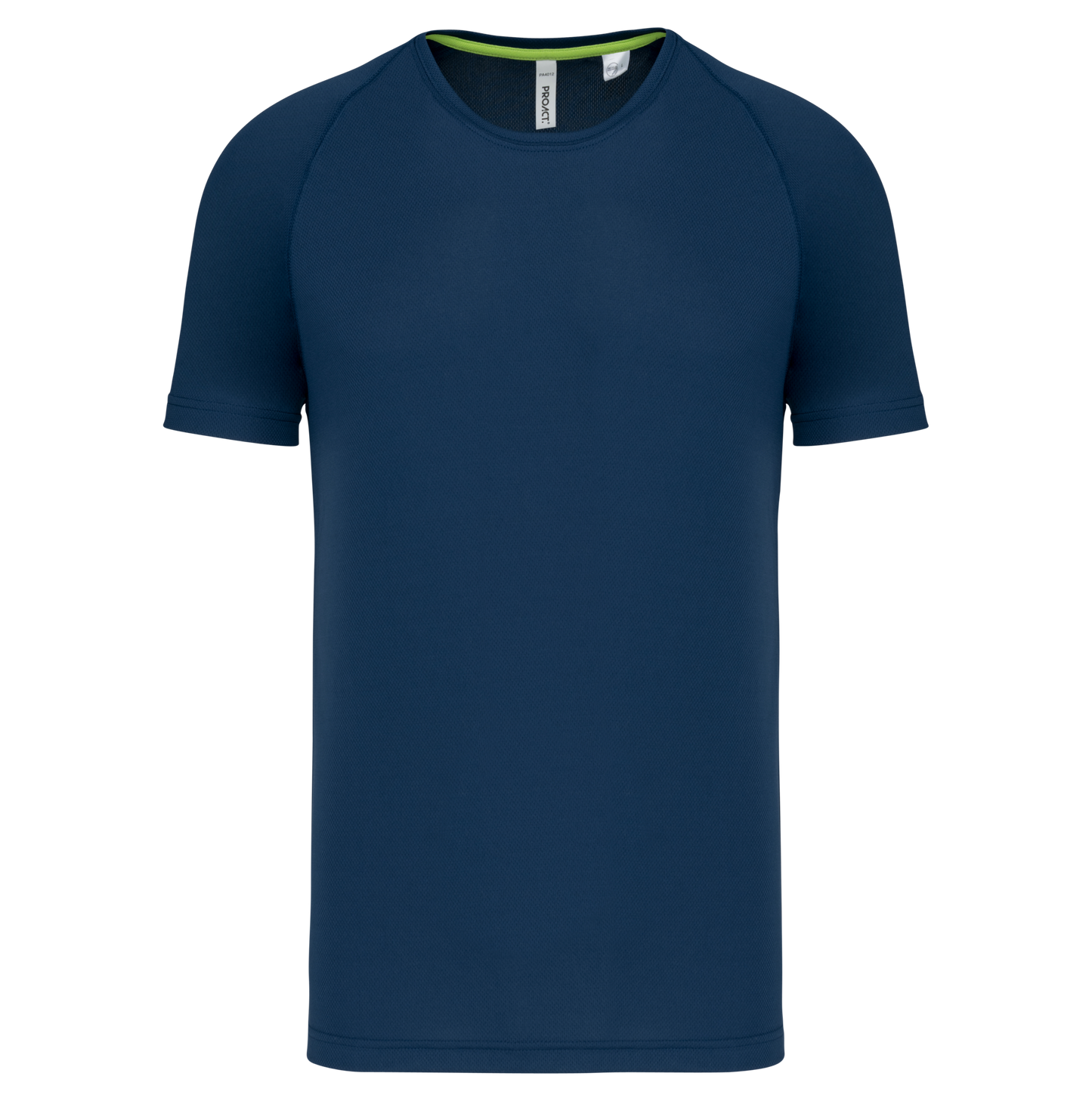 Gerecycled herensport-T-shirt met ronde hals