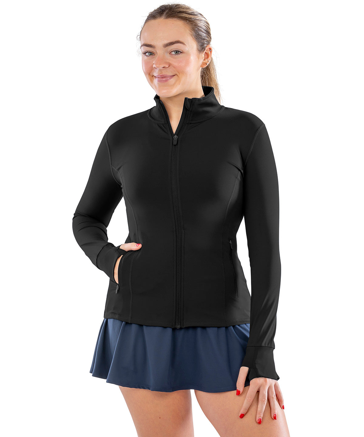 Spiro recycled women's fitness jacket