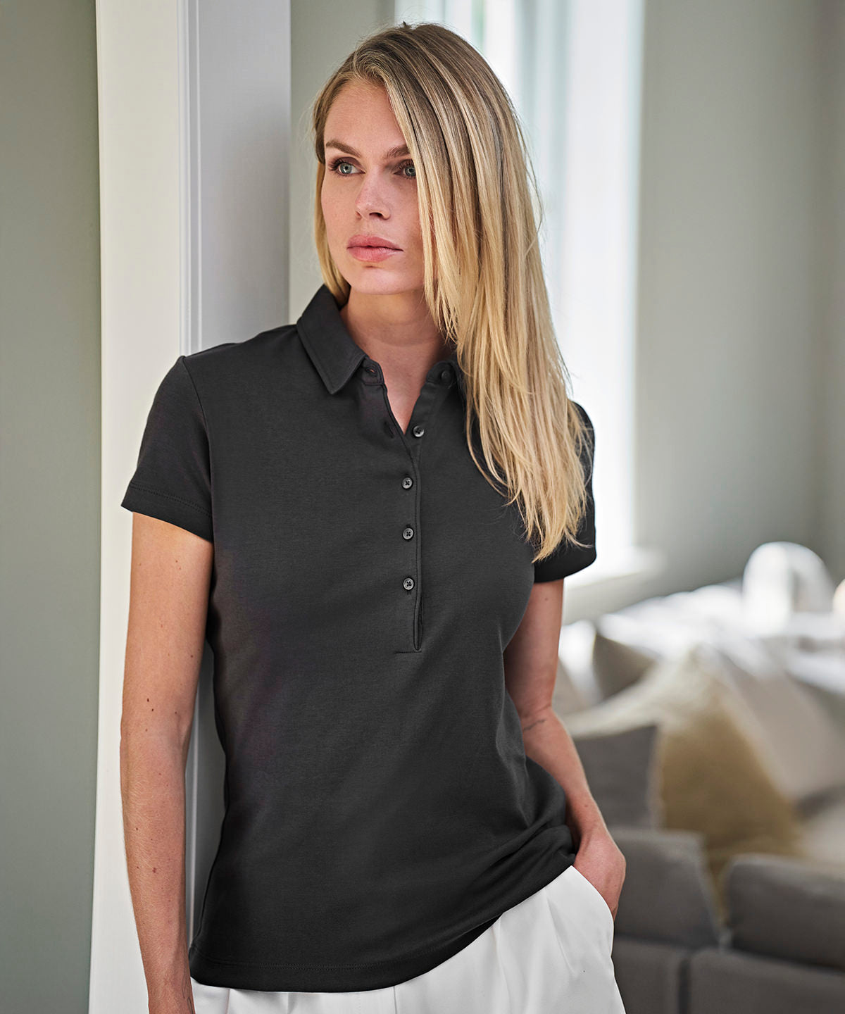 Women's Pima cotton polo (1441)