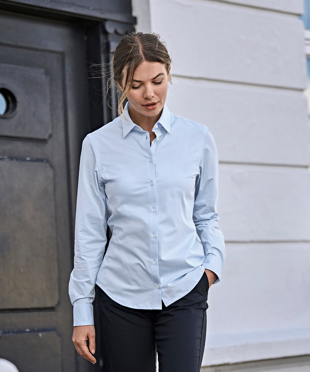 Women's active stretch shirt (4031)