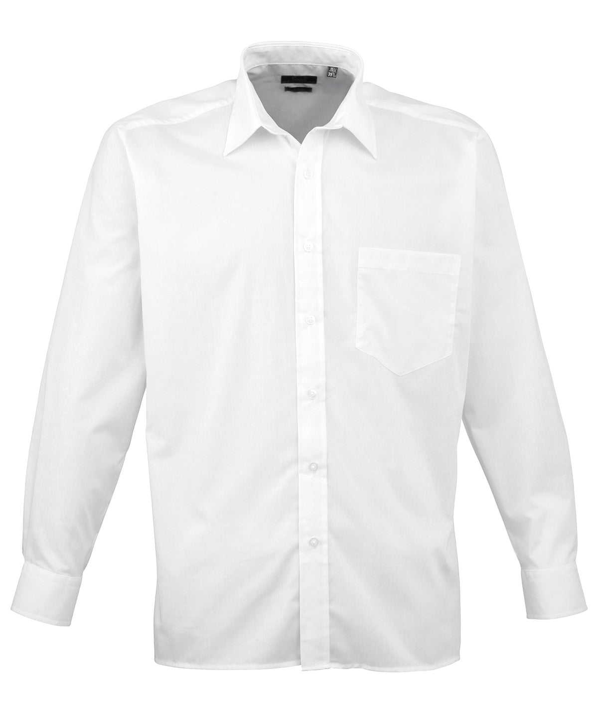 Long sleeve poplin shirt