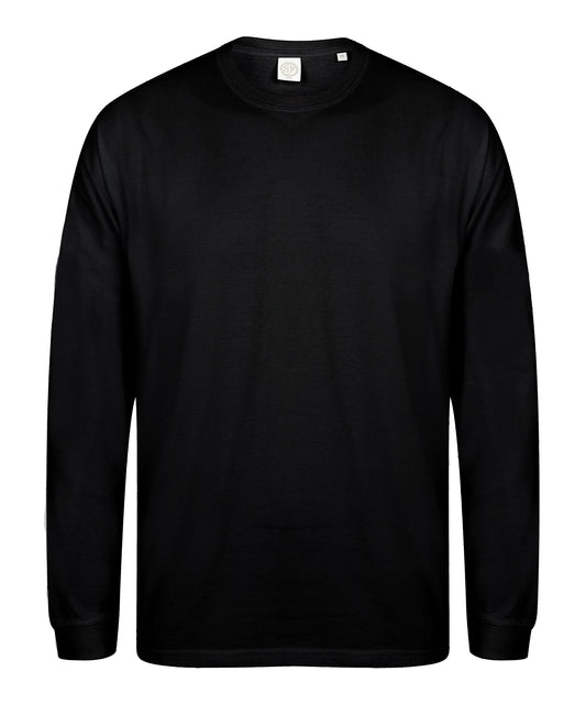 Unisex drop shoulder slogan top