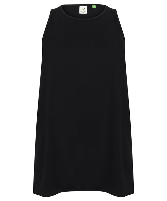 Women's open back vest