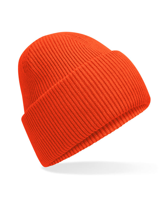 Classic engineered deep cuffed beanie