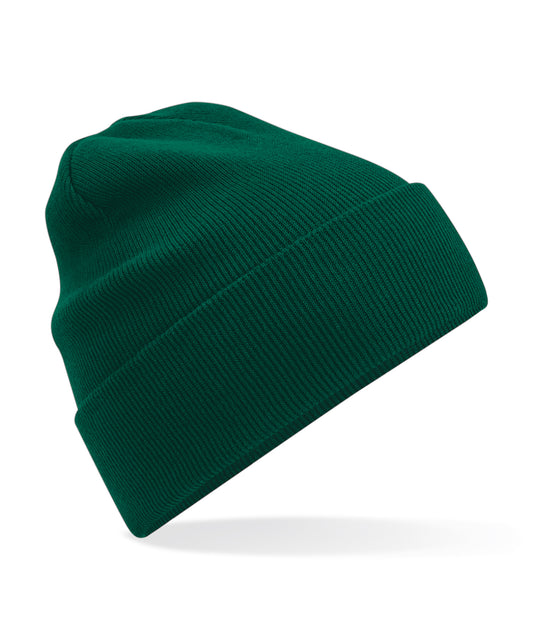 Originele beanie met omslag van biologisch katoen