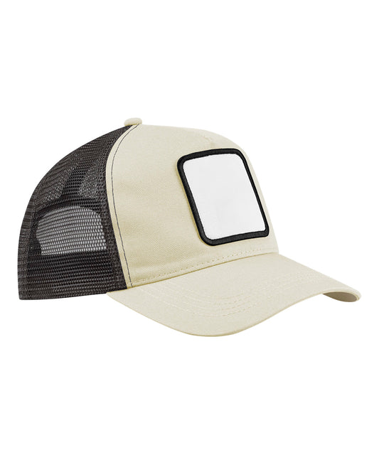 Applique patch 5-panel trucker