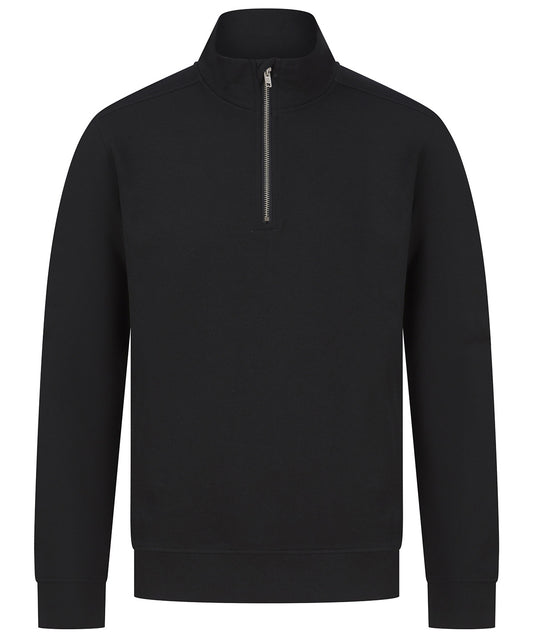 Unisex sustainable 1/4 zip sweatshirt