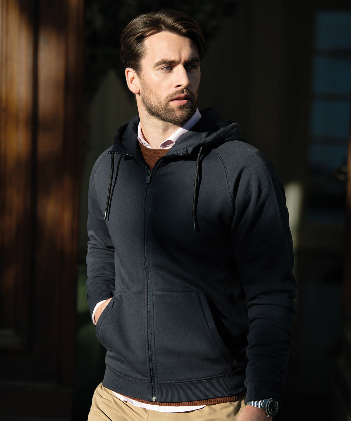 Lenox hooded full-zip sweatshirt