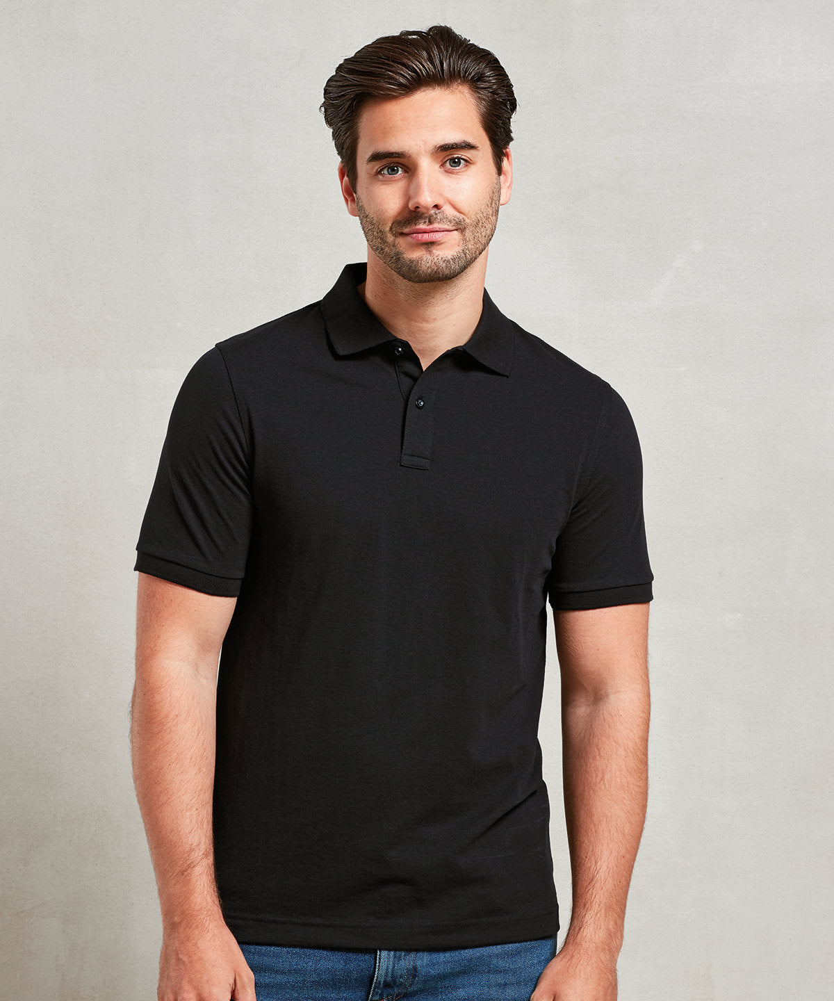 Unisex short sleeve polo shirt, powered by HeiQ Viroblock