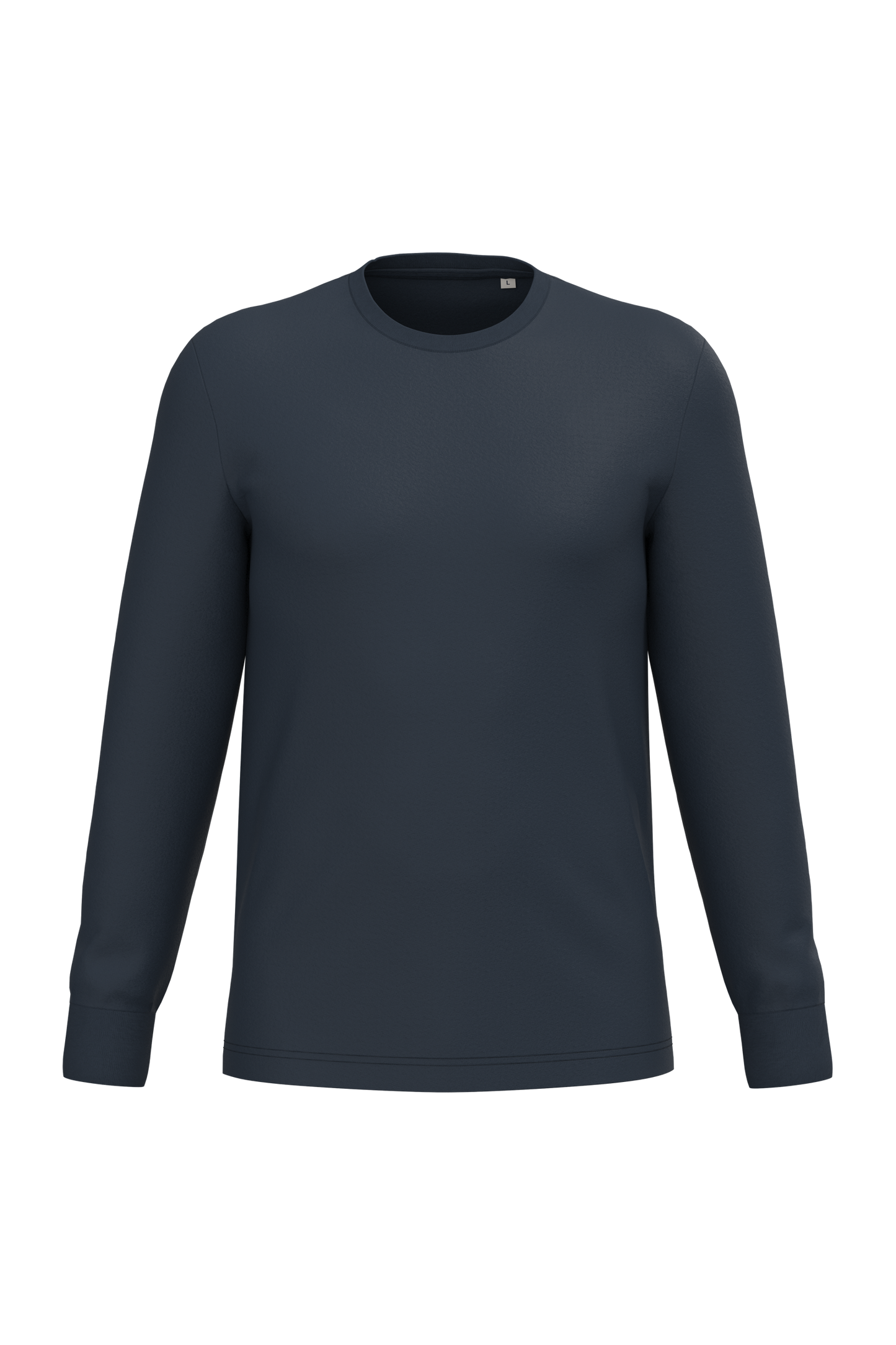 Ecologisch uniseks T-shirt met lange mouwen