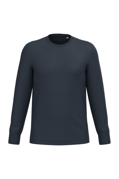 Ecologisch uniseks T-shirt met lange mouwen