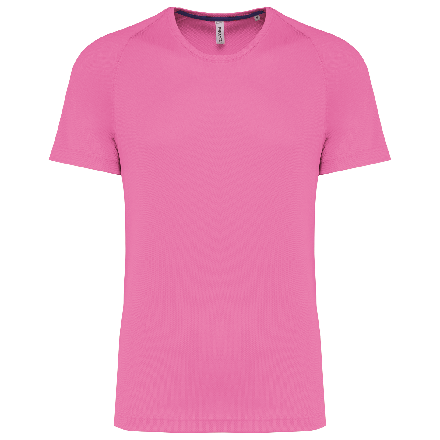 Gerecycled herensport-T-shirt met ronde hals