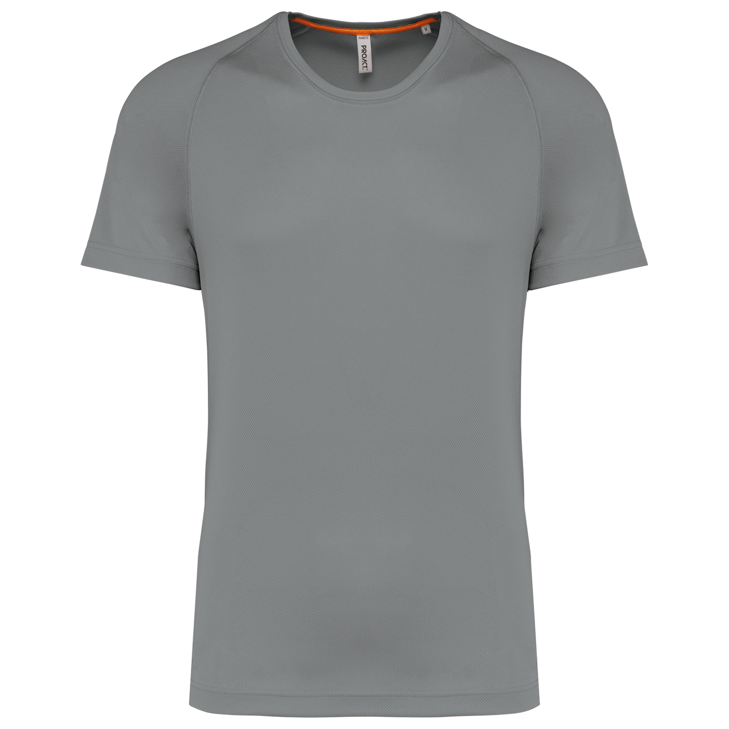 Gerecycled herensport-T-shirt met ronde hals