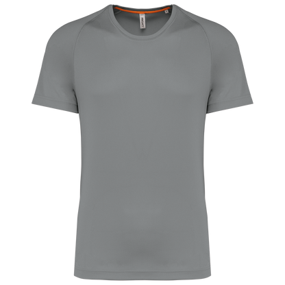 Gerecycled herensport-T-shirt met ronde hals