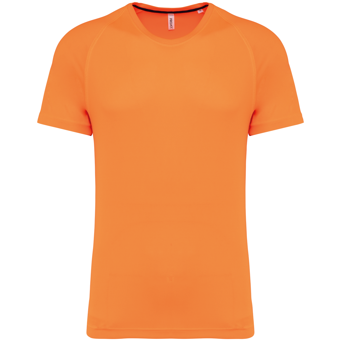 Gerecycled herensport-T-shirt met ronde hals