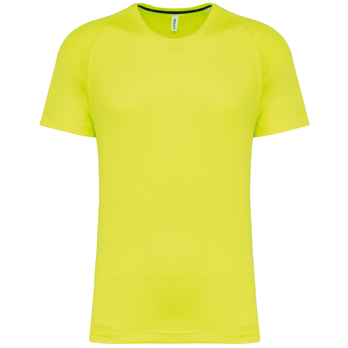Gerecycled herensport-T-shirt met ronde hals