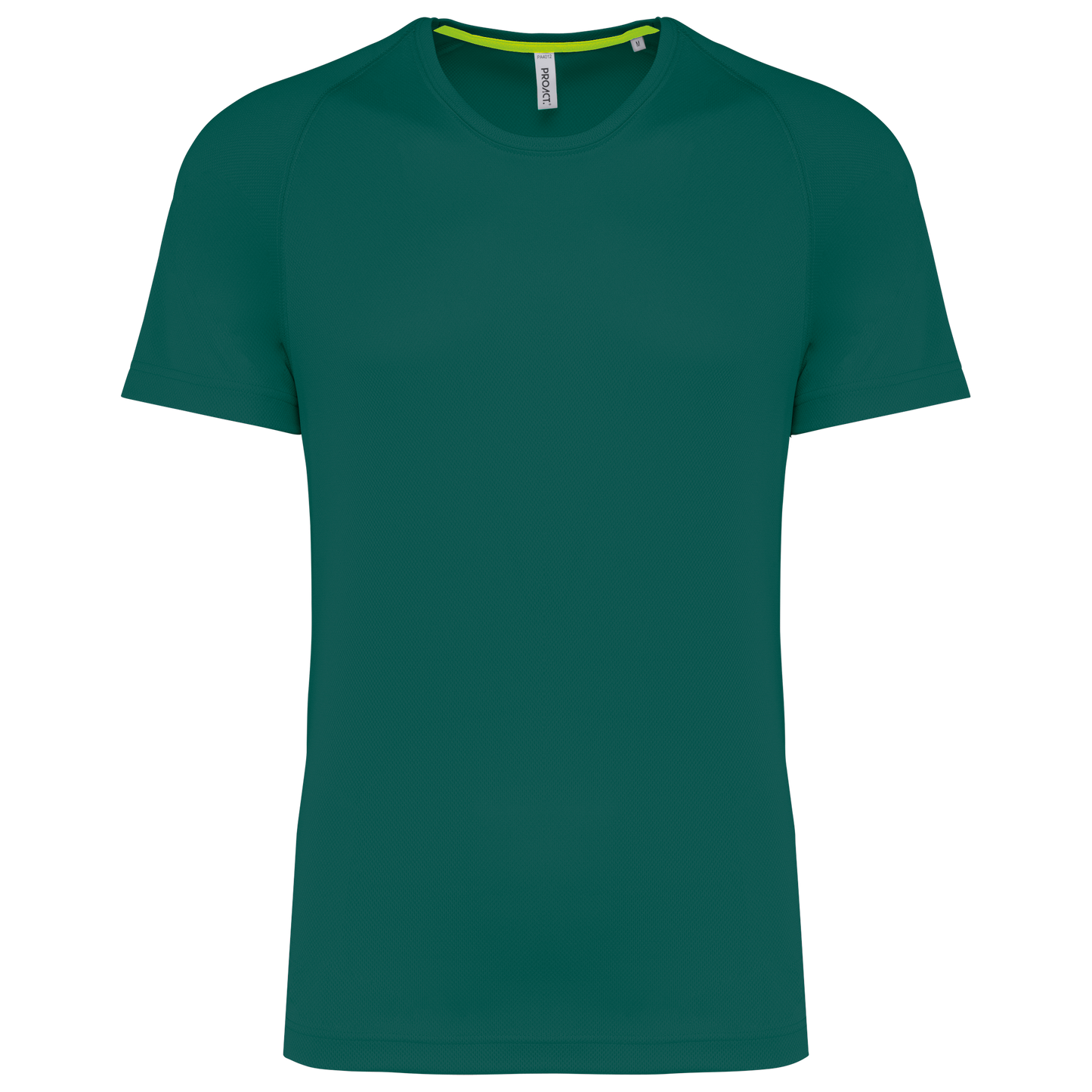 Gerecycled herensport-T-shirt met ronde hals