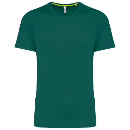 Gerecycled herensport-T-shirt met ronde hals