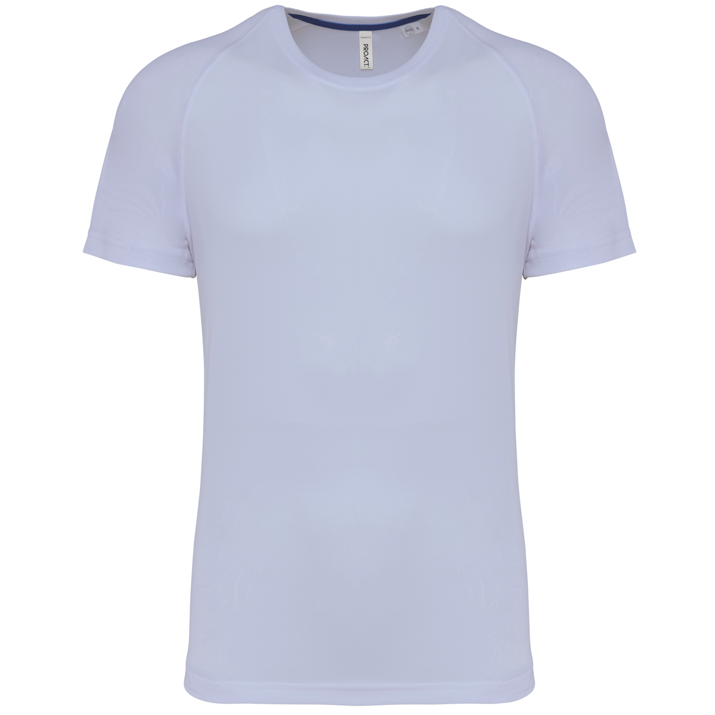 Gerecycled herensport-T-shirt met ronde hals