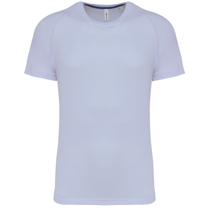 Gerecycled herensport-T-shirt met ronde hals