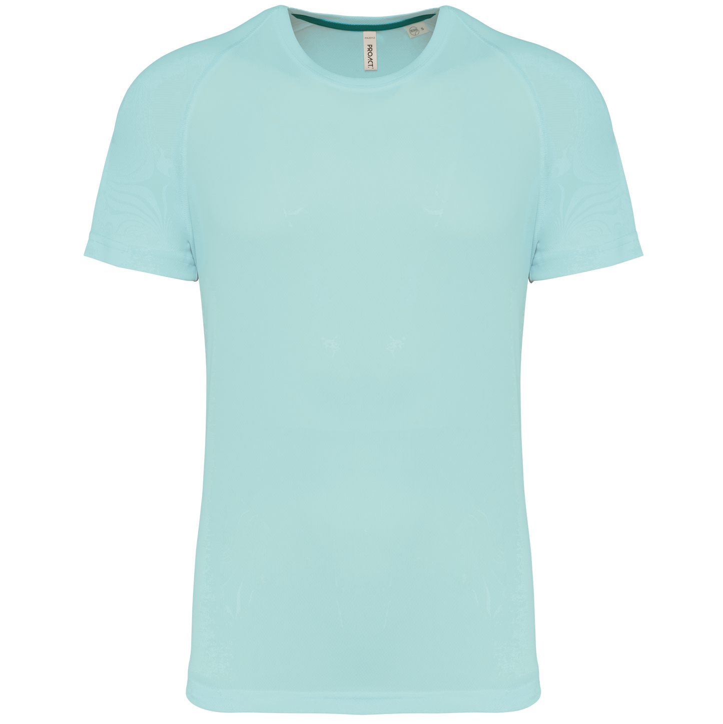 Gerecycled herensport-T-shirt met ronde hals