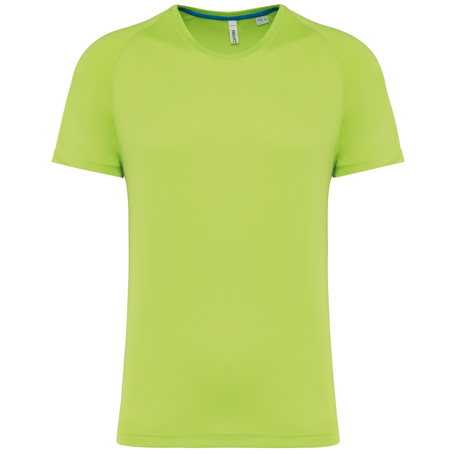 Gerecycled herensport-T-shirt met ronde hals