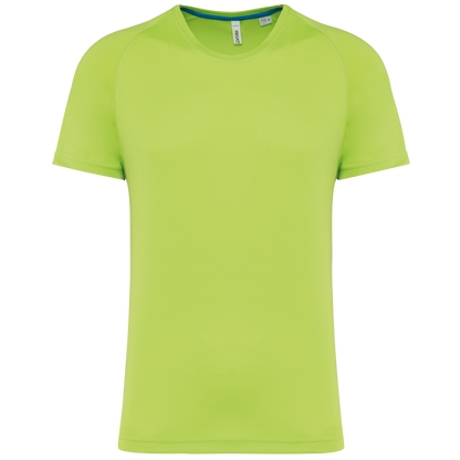 Gerecycled herensport-T-shirt met ronde hals