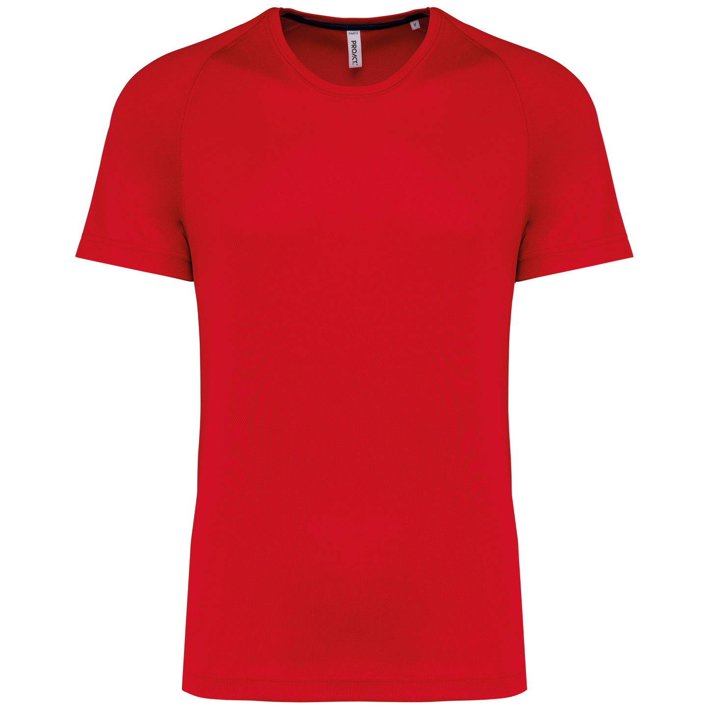 Gerecycled herensport-T-shirt met ronde hals