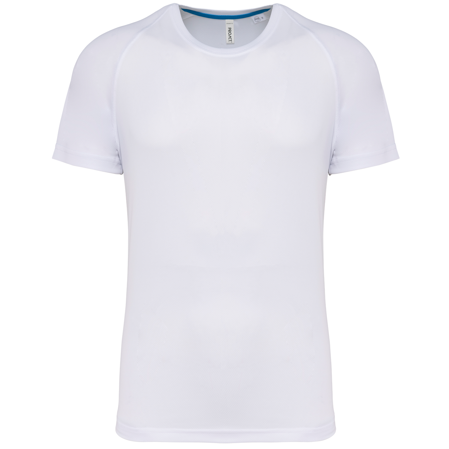 Gerecycled herensport-T-shirt met ronde hals