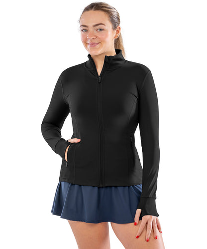 Spiro recycled women's fitness jacket