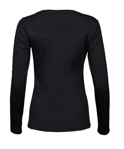 Women's long sleeve interlock tee