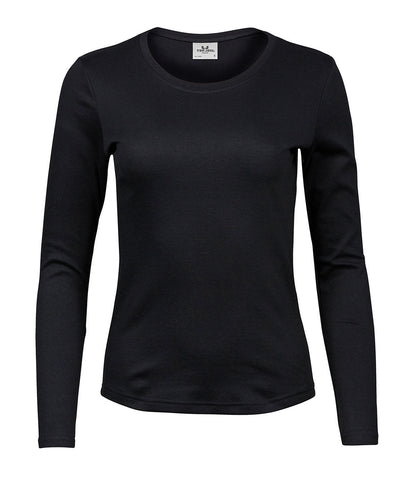 Women's long sleeve interlock tee (590)