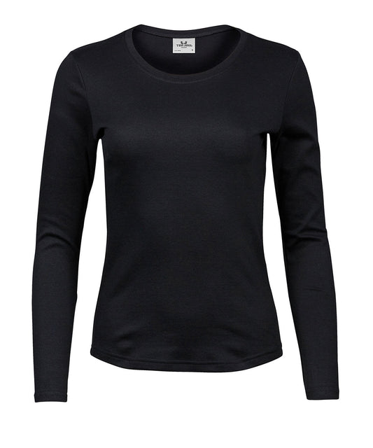 Women's long sleeve interlock tee (590)