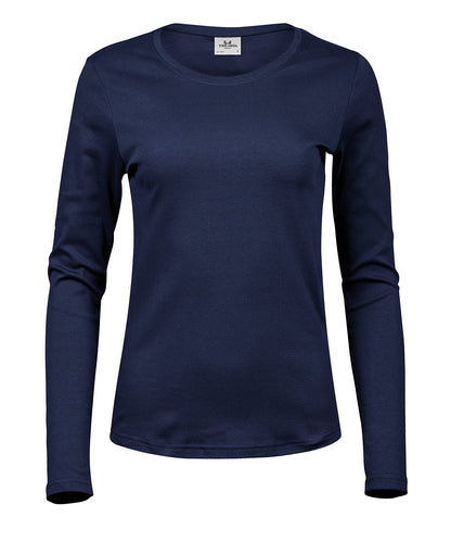 Women's long sleeve interlock tee (590)