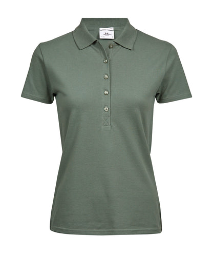 Women's luxury stretch polo (145)