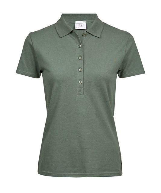 Women's luxury stretch polo (145)