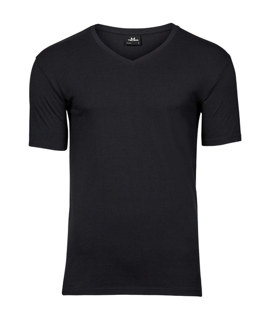 Stretch v-neck tee (401)