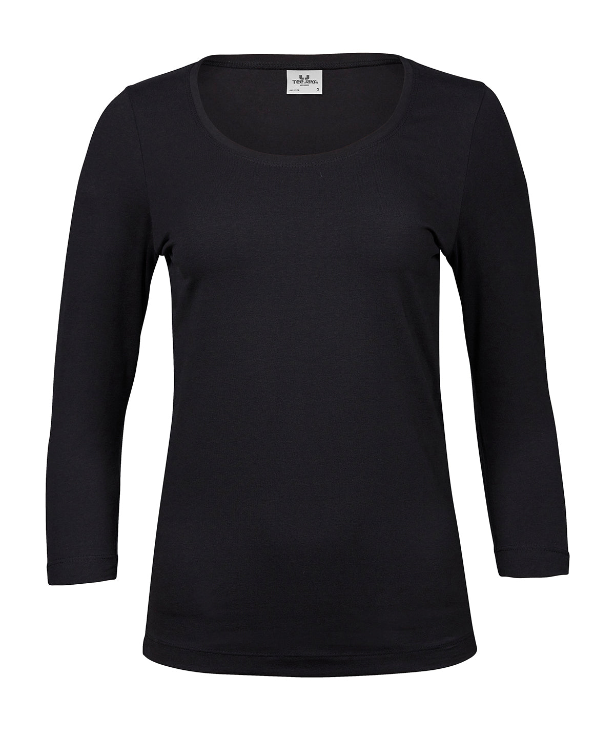 Women's stretch 3/4 sleeve tee (460)