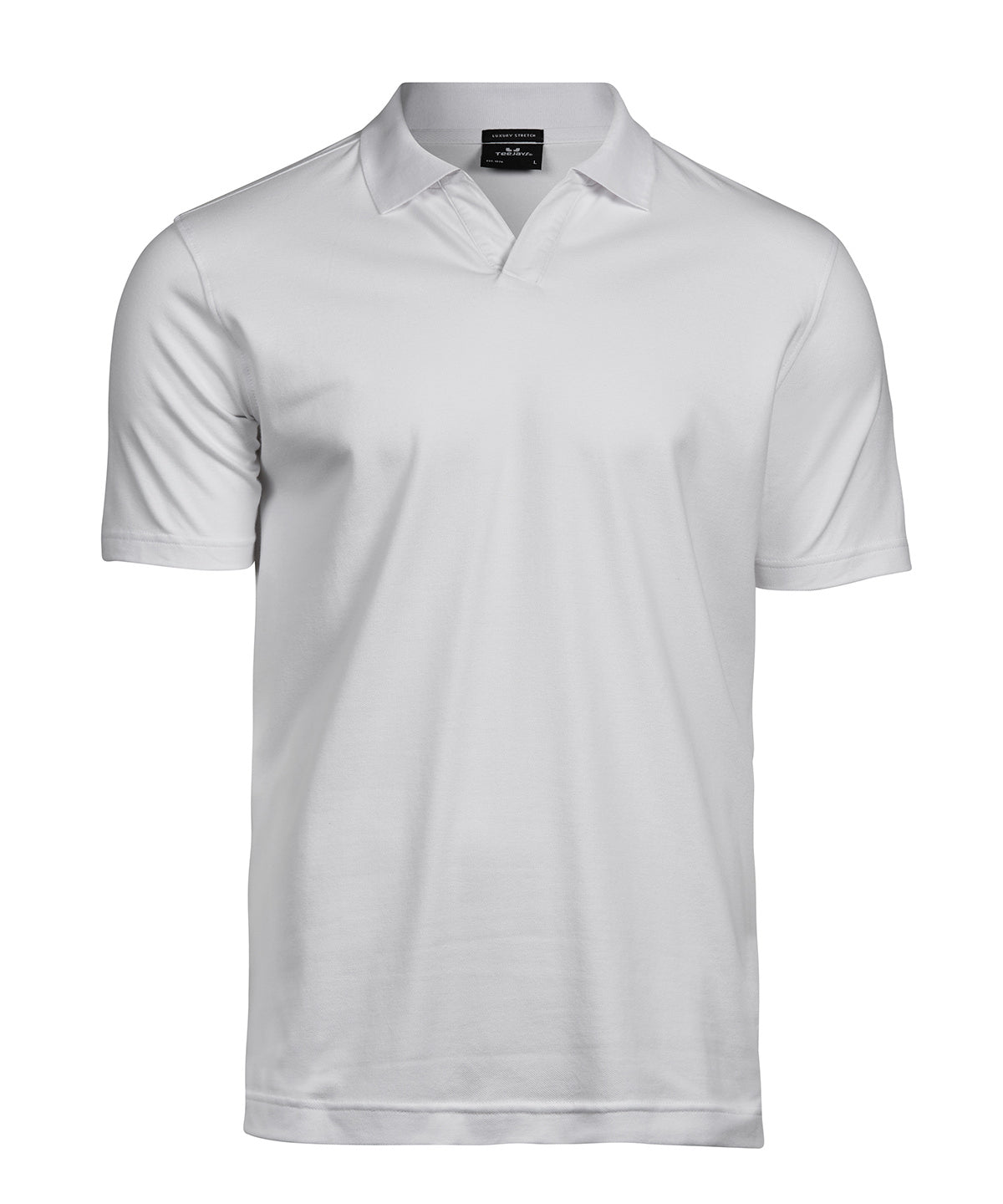 Luxury stretch v-neck polo (1404)
