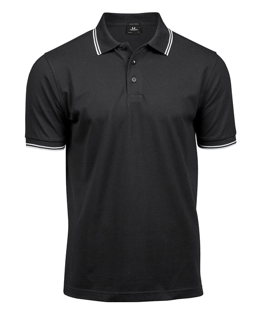Luxury stripe stretch polo (1407)