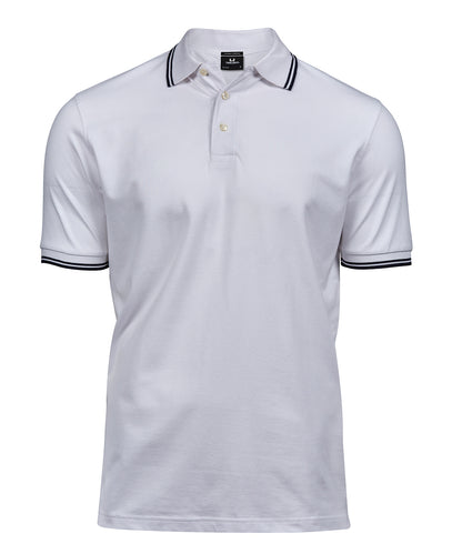 Luxury stripe stretch polo (1407)