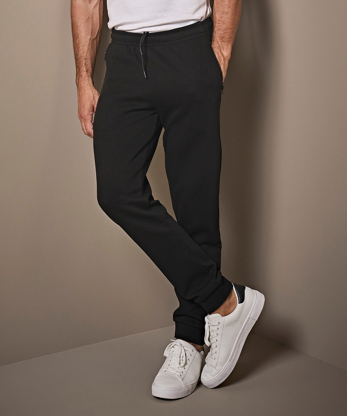 Ribbed interlock pants (5510)
