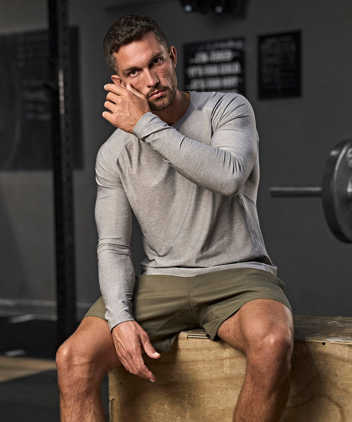 Long sleeve CoolDry tee (7022)