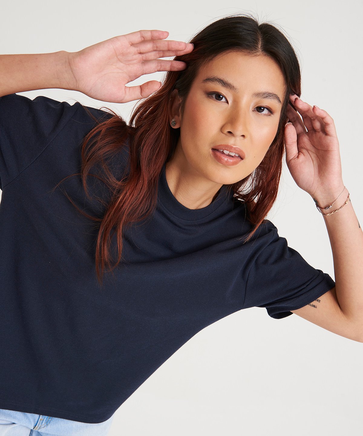 Arrow recycled heavy oversized tee