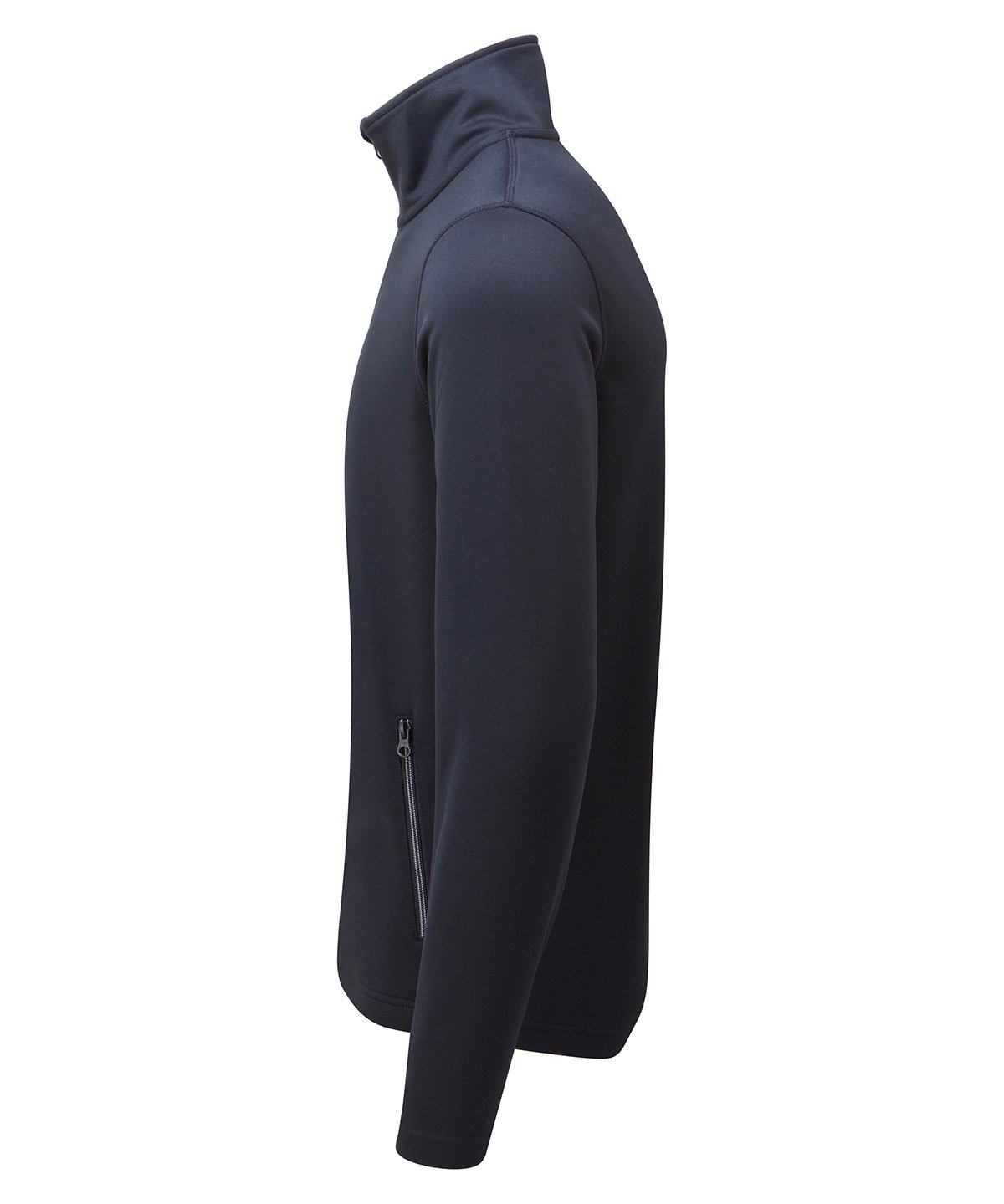 Men's spun-dyed sustainable zip-through sweatshirt