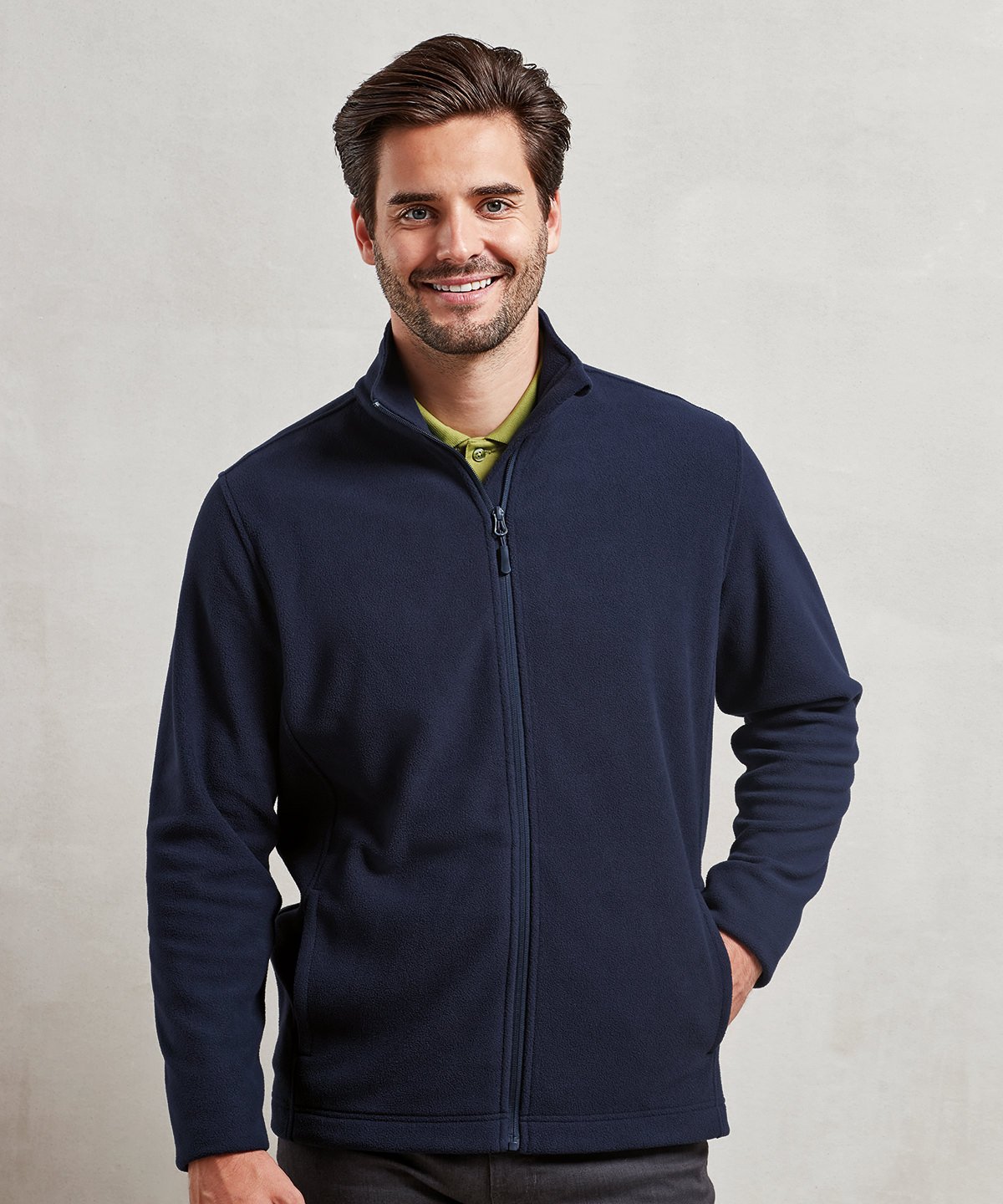 ‘Recyclight’ full-zip microfleece