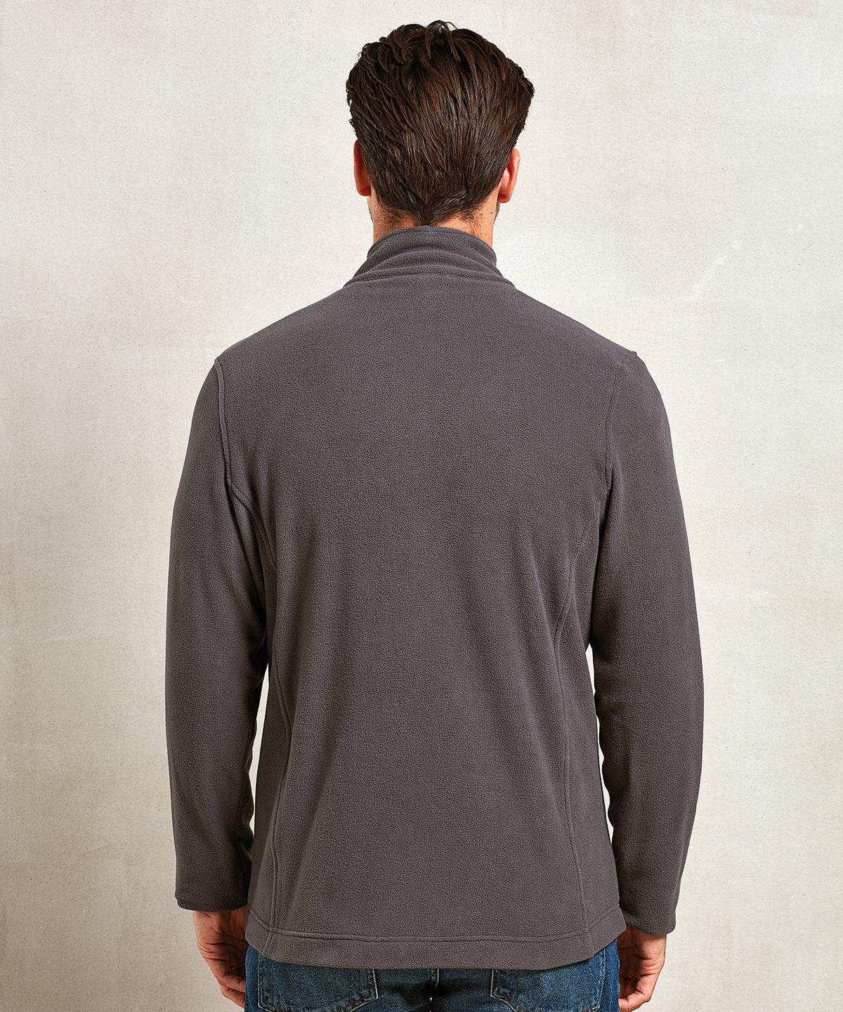 Unisex ‘Recyclight’ 1/4 zip microfleece