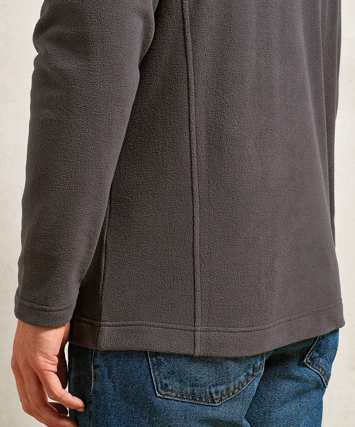 Unisex ‘Recyclight’ 1/4 zip microfleece